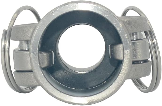 Varmhus Male Pipe Threads x 1/2" Type B Trash Pump Adapter Female Camlock,Type B Hose Fitting,Stainless Steel 316 - Image 5